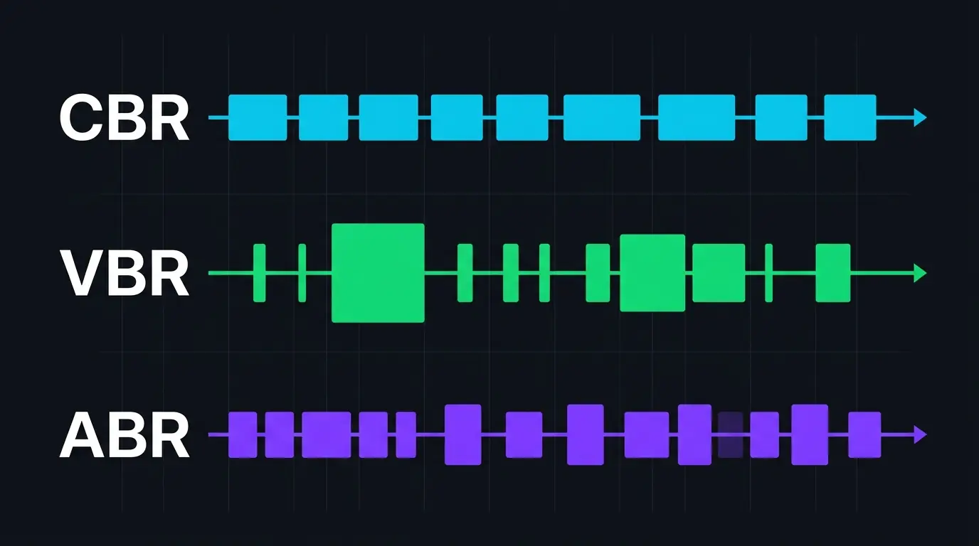 Audio Bitrate Explained: CBR vs VBR vs ABR (With Comparison Chart)